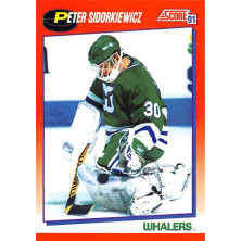 Sidorkiewicz Peter - 1991-92 Score Canadian Bilingual No.203