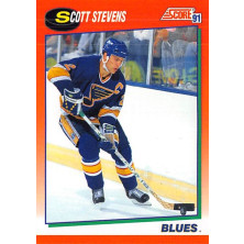 Stevens Scott - 1991-92 Score Canadian English No.40