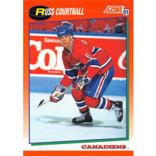 Courtnall Russ - 1991-92 Score Canadian English No.42