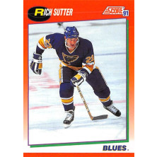 Sutter Rich - 1991-92 Score Canadian English No.63