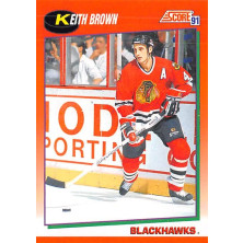 Brown Keith - 1991-92 Score Canadian English No.76
