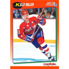 Miller Kelly - 1991-92 Score Canadian English No.81