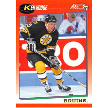 Hodge Ken - 1991-92 Score Canadian English No.113