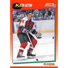 Acton Keith - 1991-92 Score Canadian English No.133