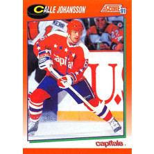 Johansson Calle - 1991-92 Score Canadian English No.155