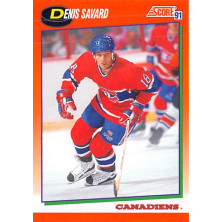 Savard Denis - 1991-92 Score Canadian English No.165