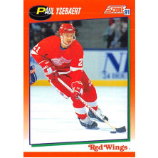 Ysebaert Paul - 1991-92 Score Canadian English No.166