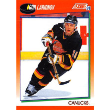 Larionov Igor - 1991-92 Score Canadian English No.168