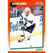 Benning Brian - 1991-92 Score Canadian English No.186