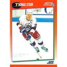 Steen Thomas - 1991-92 Score Canadian English No.198