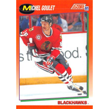 Goulet Michel - 1991-92 Score Canadian English No.201