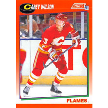 Wilson Carey - 1991-92 Score Canadian English No.227