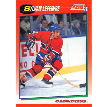 Lefebvre Sylvain - 1991-92 Score Canadian English No.245
