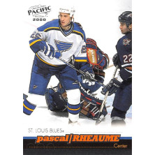 Rheaume Pascal - 1999-00 Pacific No.363