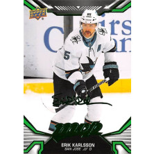 Karlsson Erik - 2022-23 MVP Green Script No.36