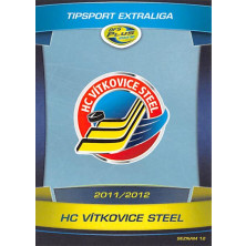HC Vítkovice Steel - 2011-12 OFS Seznam karet - logo No.12