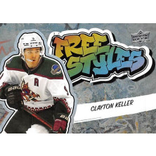 Keller Clayton - 2022-23 Upper Deck Freestyles No.17