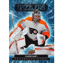 Hart Carter - 2022-23 Upper Deck Dazzlers Blue No.3