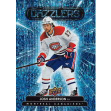 Anderson Josh - 2022-23 Upper Deck Dazzlers Blue No.4