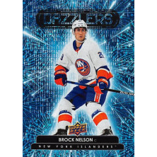 Nelson Brock - 2022-23 Upper Deck Dazzlers Blue No.9