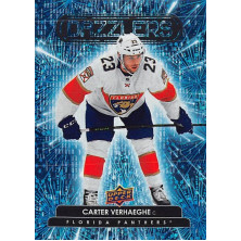 Verhaeghe Carter - 2022-23 Upper Deck Dazzlers Blue No.31