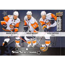 Streit Mark, Weight Doug, Okposo Kyle - 2009-10 Collectors Choice No.219