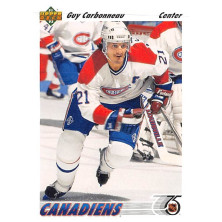 Carbonneau Guy - 1991-92 Upper Deck No.265