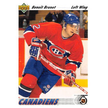 Brunet Benoit - 1991-92 Upper Deck No.469