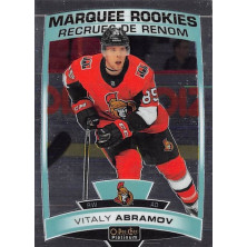 Abramov Vitaly - 2019-20 O-Pee-Chee Platinum No.189