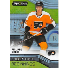 Myers Philippe - 2019-20 Synergy Exceptional Beginnings No.EB10