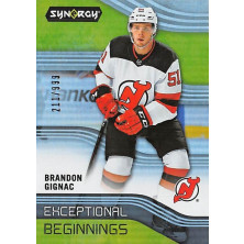 Gignac Brandon - 2019-20 Synergy Exceptional Beginnings No.EB16