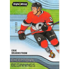 Brannstrom Erik - 2019-20 Synergy Exceptional Beginnings No.EB5