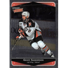 Sanderson Geoff - 1999-00 Ultimate Victory No.12