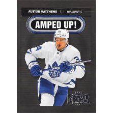 Matthews Auston - 2021-22 Metal Universe Amped Up No.AU20