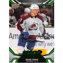 Toews Devon - 2022-23 MVP Green Script No.81