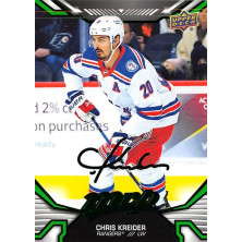 Kreider Chris - 2022-23 MVP Green Script No.116