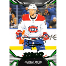 Drouin Jonathan - 2022-23 MVP Green Script No.134