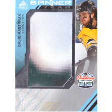 Pastrňák David - 2021-22 SP Game Used 2021 NHL Lake Tahoe Games Banner Year Relics green down No.BYLT-DP