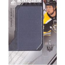 McAvoy Charlie - 2021-22 SP Game Used 2021 NHL Stanley Cup Playoffs Banner Year Relics No.BYSC-CM