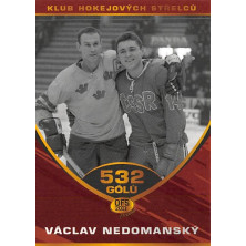 Nedomanský Václav - 2010-11 OFS 2011 Premium Klub hokejových střelců blue No.3