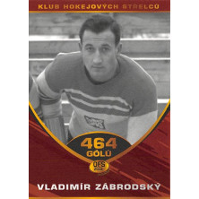 Zábrodský Vladimír - 2010-11 OFS 2011 Premium Klub hokejových střelců red No.7