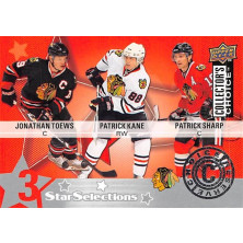 Toews Jonathan, Kane Patrick, Sharp Patrick - 2009-10 Collectors Choice Reserve No.207