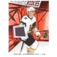 Dorofeyev Pavel - 2021-22 SP Game Used Red Jerseys No.174