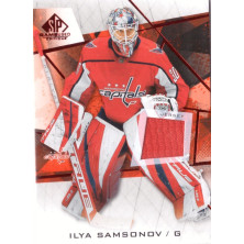 Samsonov Ilya - 2021-22 SP Game Used Red Jerseys No.66
