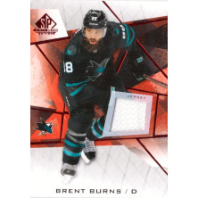 Burns Brent - 2021-22 SP Game Used Red Jerseys No.28