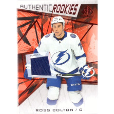 Colton Ross - 2021-22 SP Game Used Red Jerseys No.158