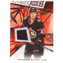 Kelly Parker - 2021-22 SP Game Used Red Jerseys black No.183