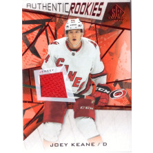 Keane Joey - 2021-22 SP Game Used Red Jerseys red No.163