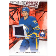 Bryson Jacob - 2021-22 SP Game Used Red Jerseys No.177