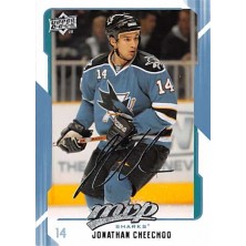 Cheechoo Jonathan - 2008-09 MVP No.245